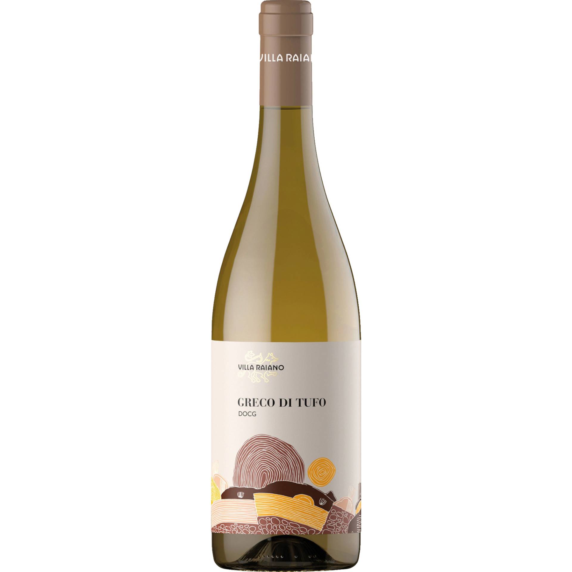 Villa Raiano Greco di Tufo, Greco di Tufo DOCG, Kampanien, 2023, Weißwein Villa Raiano Greco di Tufo, Greco di Tufo DOCG, Kampanien, 2023, Weißwein von Villa Raiano,83020,San Michele di Serino,Italien
