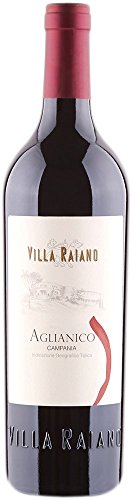 Villa Raiano Aglianico (Case of 6x75cl), Italien/Campania, Rotwein (GRAPE AGLIANICO 100%) von Villa Raiano