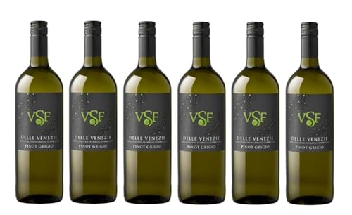 6x 1,0l - 2023er - Villa Santa Flavia - Pinot Grigio - LITER - Veneto D.O.P. - Italien - Weißwein trocken von Villa Santa Flavia