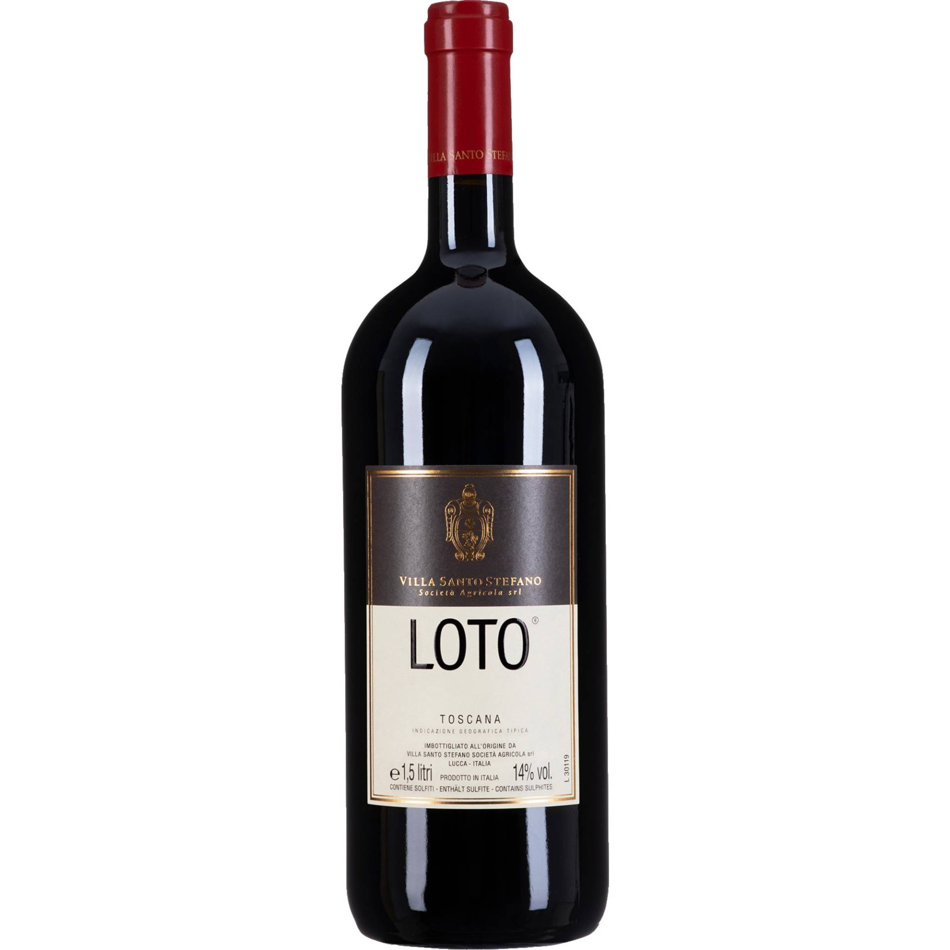 Santo Stefano Loto, Toscana IGP, 1,5 L, Holzkiste, Toskana, 2018, Rotwein Santo Stefano Loto, Toscana IGP, 1,5 L, Holzkiste, Toskana, 2018, Rotwein von Villa Santo Stefano Società Agricola S.r.l., IT-55100 Pieve Santo Stefano