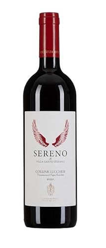 1x 1,5l - Villa Santo Stefano - Sereno - Rosso - MAGNUM - Colline Lucchesi D.O.P. - Toscana - Italien - Rotwein trocken von Villa Santo Stefano