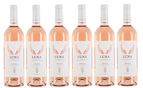 6x 0,75l - Villa Santo Stefano - Luna - Rosato - Toscana I.G.P. - Italien - Rosé-Wein trocken 6x 0,75l - Villa Santo Stefano - Luna - Rosato - Toscana I.G.P. - Italien - Rosé-Wein trocken von Villa Santo Stefano