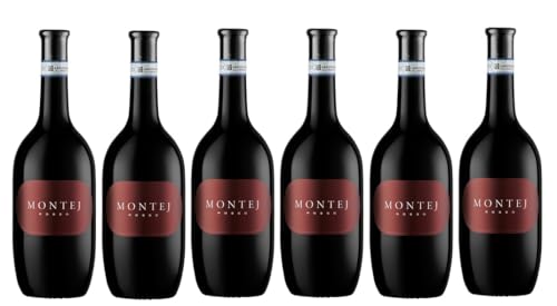 6x 0,75l - 2023er - Villa Sparina - Montej - Rosso - Barbera - Piemonte D.O.P. - Italien - Rotwein trocken 6x 0,75l - 2023er - Villa Sparina - Montej - Rosso - Barbera - Piemonte D.O.P. - Italien - Rotwein trocken von Villa Sparina