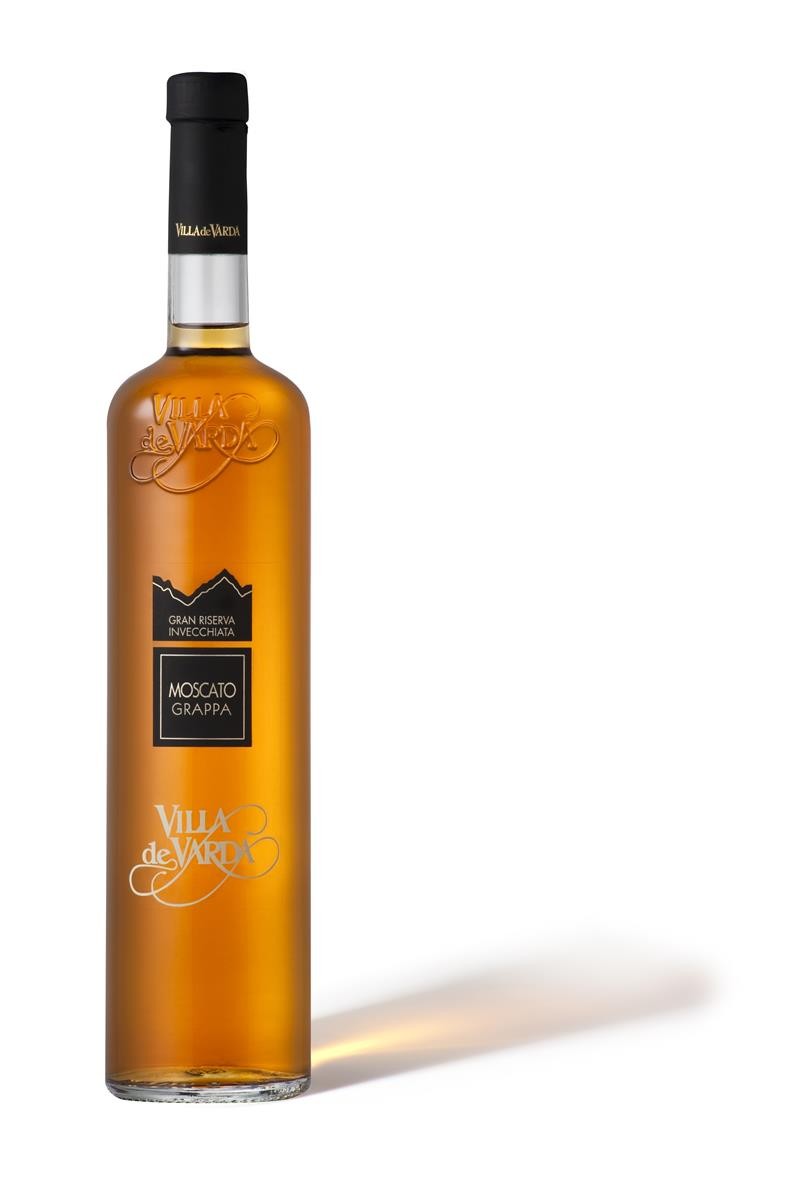 Villa de Varda Grappa Moscato Riserva 0,7 l von Villa de Varda Grappa