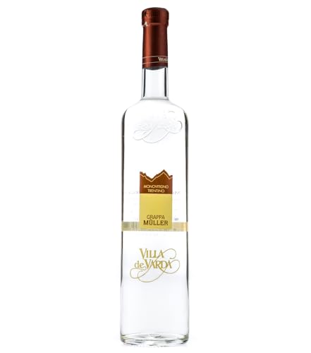 Villa de Varda Grappa Müller Thurgau Monovitigno - Klarer, frischer Grappa / 40% Vol. / 0,7 Liter-Flasche Villa de Varda Grappa Müller Thurgau Monovitigno - Klarer, frischer Grappa / 40% Vol. / 0,7 Liter-Flasche von Villa de Varda