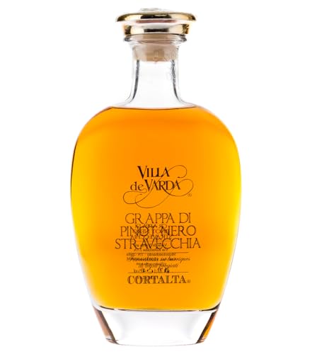 Villa de Varda Grappa Pinot Nero Straveechia Cortalta 0,7 Liter 40% Vol. von Villa de Varda