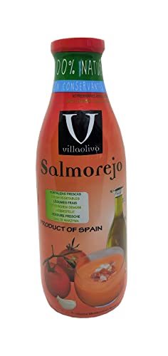 VILLAOLIVO - Spanische Salmorejo - Packung mit 6 x 1000 ml von Villaolivo