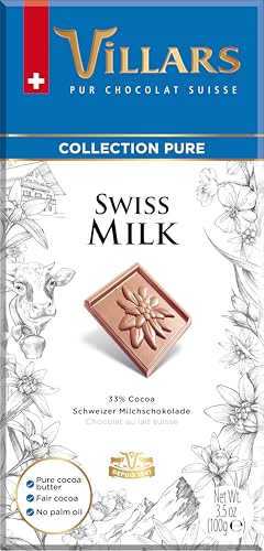 Villars Collection Pure Swiss Milk Schweizer Milchschokolade 100g Villars Collection Pure Swiss Milk Schweizer Milchschokolade 100g von Villars