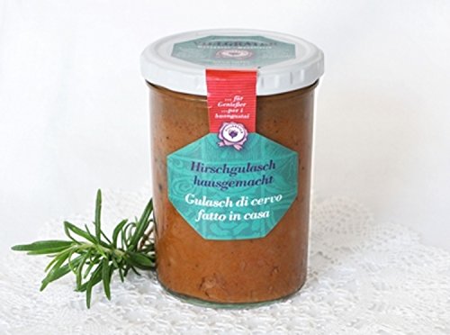 Südtiroler Hirschgulasch hausgemacht 400 gr. - Villgrater Südtiroler Hirschgulasch hausgemacht 400 gr. - Villgrater von Villgrater Metzgerei