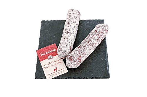 Südtiroler Hirschsalami Villgrater ca. 180 gr. Südtiroler Hirschsalami Villgrater ca. 180 gr. von Villgrater Metzgerei