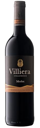 Villiera Merlot 2021 | Trocken | Rotwein aus Südafrika (0.75l) von Villiera