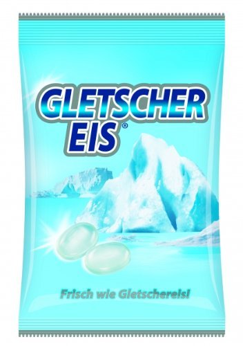 Gletscher Eis Bonbons einzeln verpackte Erfrischungs Bonbons 200g von Vilosa Vertriebsgesellschaft mbH