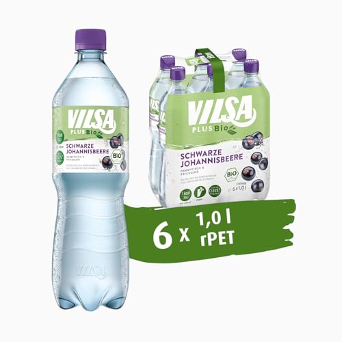 VILSA PLUS Bio Schwarze Johannisbeere, 6 x 1,00 l rPET VILSA PLUS Bio Schwarze Johannisbeere, 6 x 1,00 l rPET von Vilsa