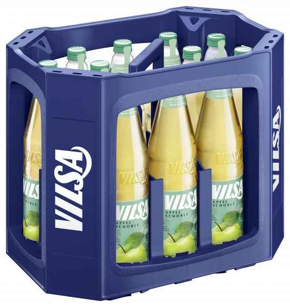Vilsa Apfelschorle GLAS (Mehrweg) von Vilsa