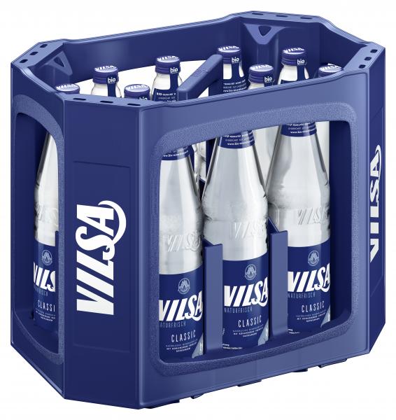 Vilsa Naturfrisch Mineralwasser Classic GLAS (Mehrweg) von Vilsa