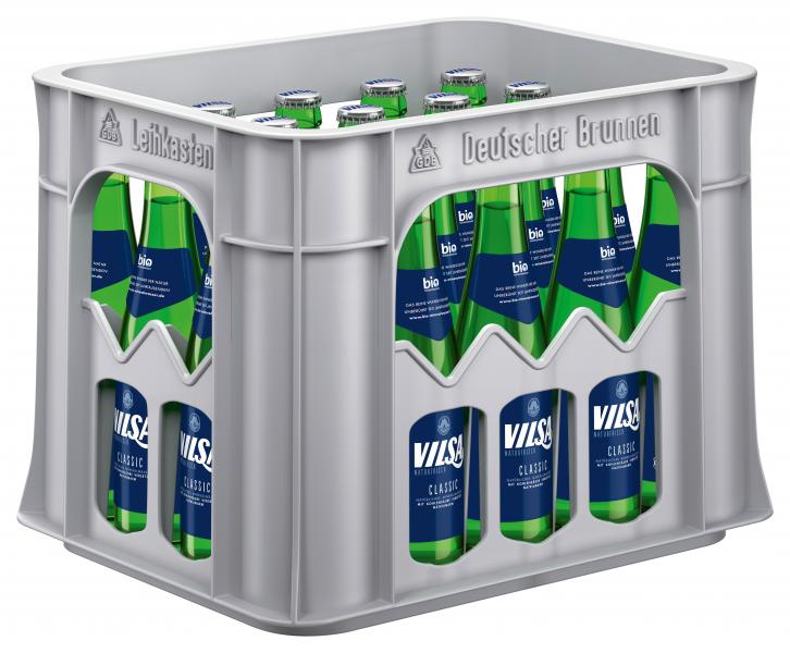 Vilsa Naturfrisch Mineralwasser Classic GLAS (Mehrweg) von Vilsa