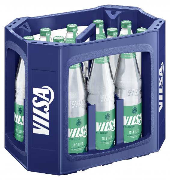 Vilsa Naturfrisch Mineralwasser Medium (Mehrweg) von Vilsa