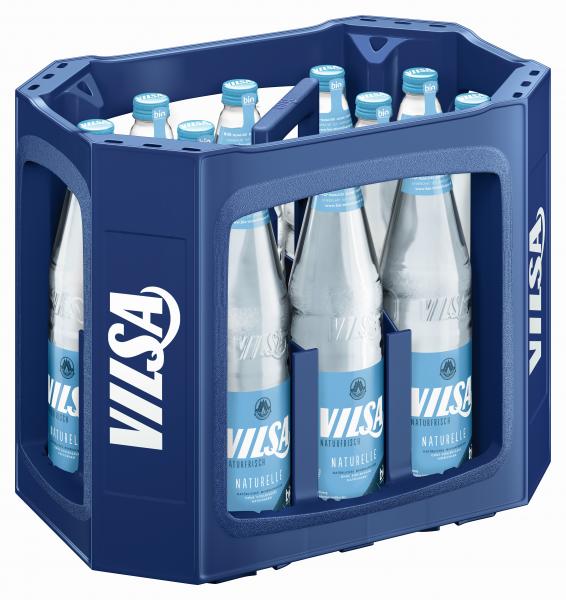 Vilsa Naturfrisch Mineralwasser Naturelle GLAS (Mehrweg) von Vilsa