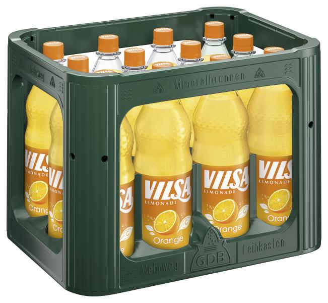 Vilsa Orange PET (Mehrweg) von Vilsa