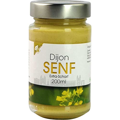 Senf Dijon Senf Original Senf aus Dijon Vegan Vilux Frankreich 200g-Glas von Vilux