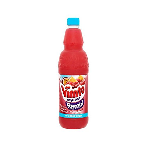 Vimto Remix Himbeere, Orange & Maracuja Squash 1L (Packung mit 2) von Vimto