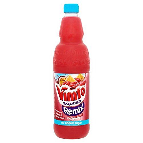 Vimto Remix Lampone, Orange und Sattel Passion 1L von Squash von Vimto