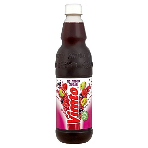 Vimto Ursprüngliche Fruit Juice Cordial ohne Zuckerzusatz (725ml) - Packung mit 2 von Vimto