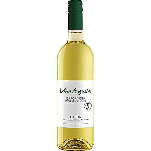Vina Augusta Garganega Pinot Grigio Garda Weißwein trocken, 6er Pack (6 x 0.75 l) von Vina Augusta