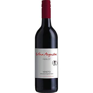 Vina Augusta Merlot Veneto Rotwein halbtrocken IGT, 6er Pack (6 x 0.75 l) von Vina Augusta