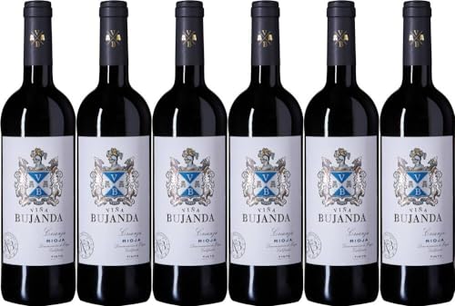 6x Viña Bujanda Crianza Rioja DOCa 2019 - Viña Bujanda - Martinez Bujanda, La Rioja - Rotwein von Viña Bujanda - Martinez Bujanda