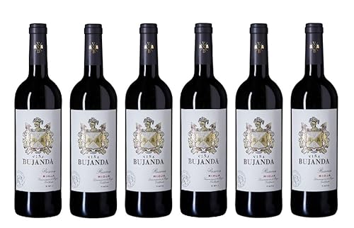 6x 0,75l - 2017er - Viña Bujanda - Reserva - Rioja D.O.Ca. - Spanien - Rotwein trocken von Viña Bujanda