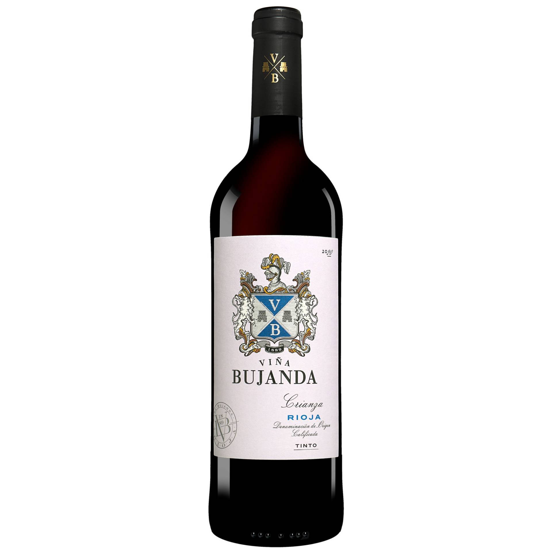 Viña Bujanda Crianza 2020  0.75L 13.5% Vol. Rotwein Trocken aus Spanien von Viña Bujanda