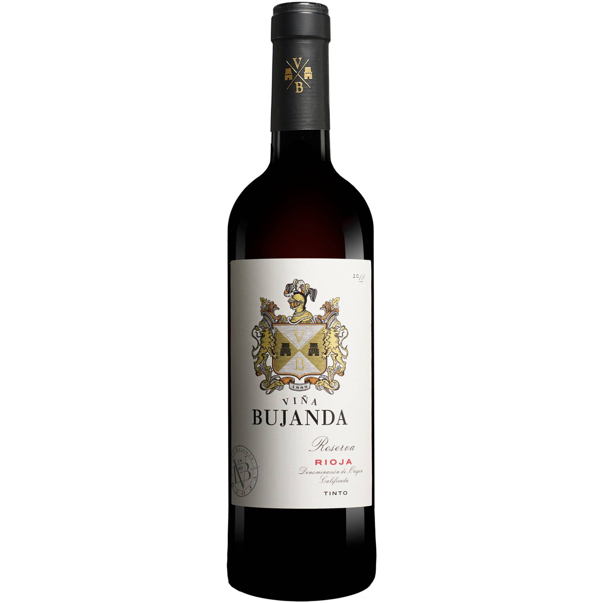 Viña Bujanda Reserva 2018 0.75L 13.5% Vol. Rotwein Trocken aus Spanien Viña Bujanda Reserva 2018 0.75L 13.5% Vol. Rotwein Trocken aus Spanien von Viña Bujanda