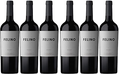 Vina Cobos Felino Malbec Mendoza Rotwein trocken Argentinien 1,5 l Magnumflasche I Versanel Paket (6 x 1,5l) von Vina Cobos