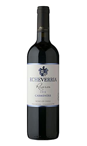 Viña Echeverría, Carmenère Reserva, ROTWEIN (case of 6x75cl) Chile/Valle de Curicó von Viña Echeverría