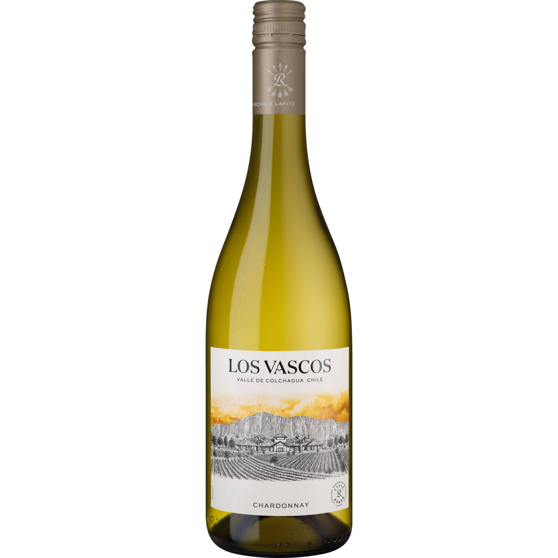 Los Vascos Chardonnay, Valle de Colchagua, Valle de Colchagua, 2024, Weißwein Los Vascos Chardonnay, Valle de Colchagua, Valle de Colchagua, 2024, Weißwein von Viña Los Vascos S.A. Peralillo, Chile / Hanseatisches Wein- und Sekt- Kontor Hawesko GmbH, Friesenweg 24, D-22763 Hamburg