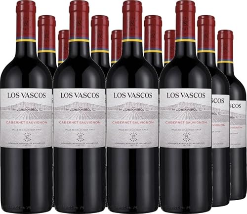 Viña Los Vascos 12er Vorteilspaket Los Vascos Cabernet Sauvignon 2021 (12 x 0.75 l) von Viña Los Vascos