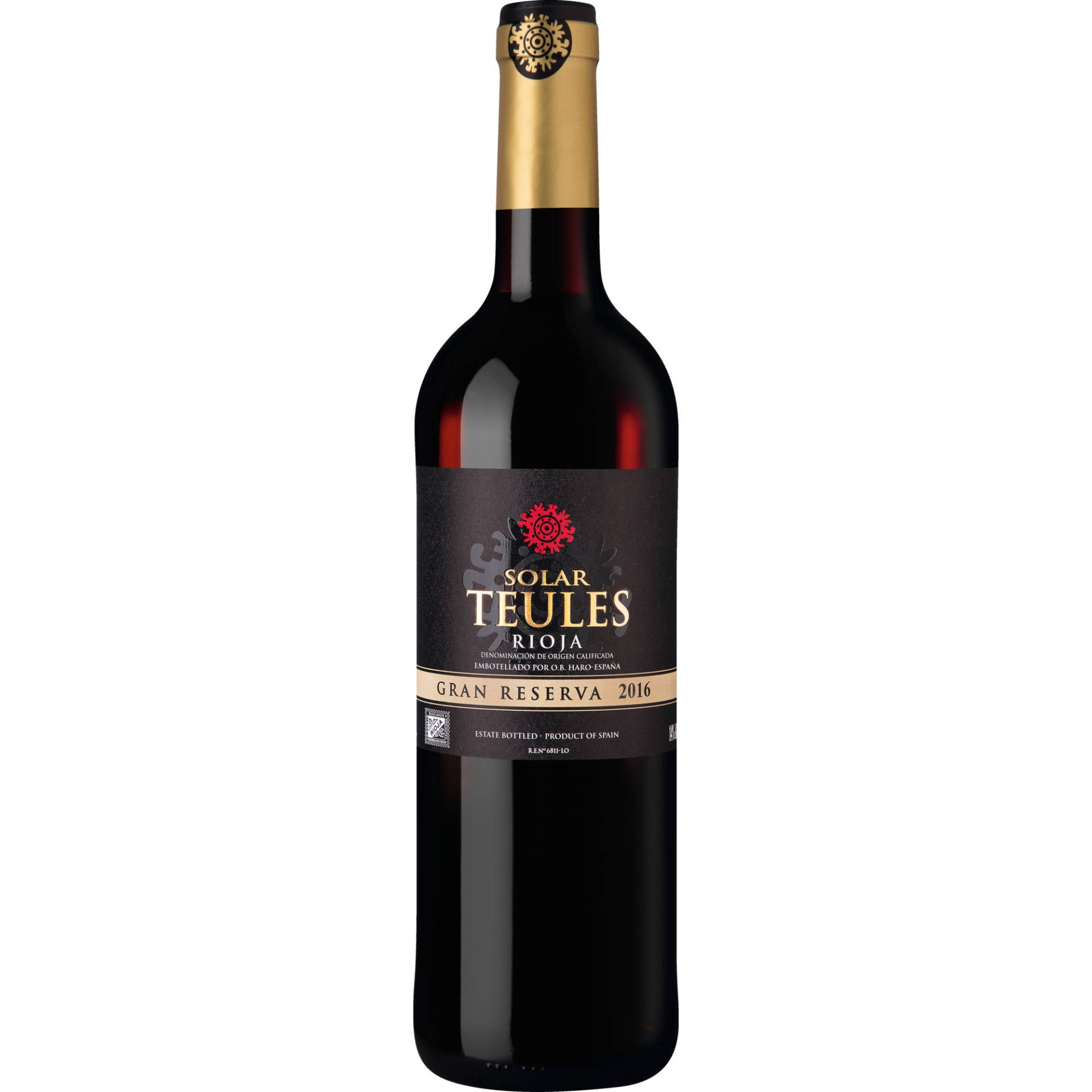 Solar Teules Rioja Gran Reserva, Rioja DOCa, Rioja, 2016, Rotwein Solar Teules Rioja Gran Reserva, Rioja DOCa, Rioja, 2016, Rotwein von Viña Olabarri S.A. Haro, España