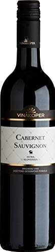 Vinakoper Cabernet Sauvignon 0,75 lt aus Istrien - wunderbarer Rotwein aus Slowenien EINWEG von Vinakoper