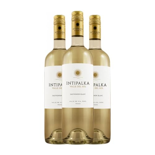 Viñas Queirolo Intipalka Sauvignon Weiß Jung 75 cl (Schachtel mit 3 Flaschen von 75 cl) von Viñas Queirolo