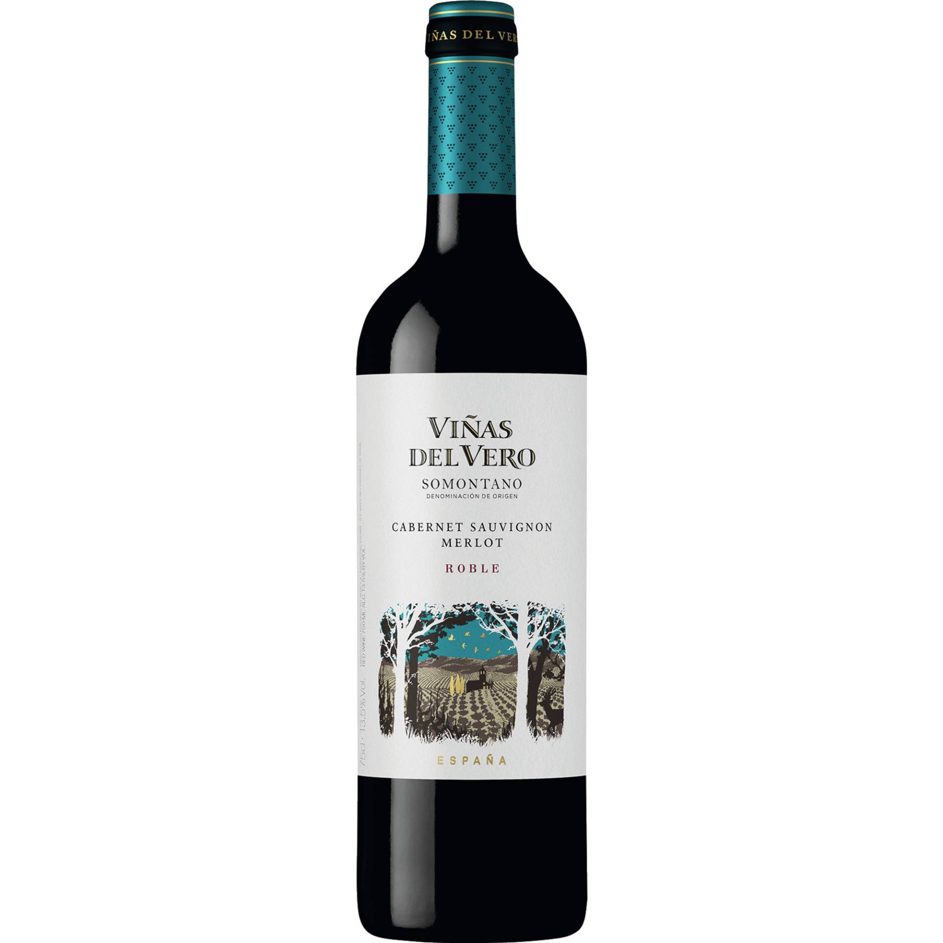 Vinas del Vero Cabernet Sauvignon Merlot, Somontano DO, Somontano, 2023, Rotwein Vinas del Vero Cabernet Sauvignon Merlot, Somontano DO, Somontano, 2023, Rotwein von Vinas del Vero,22300,Barbastro,Spanien
