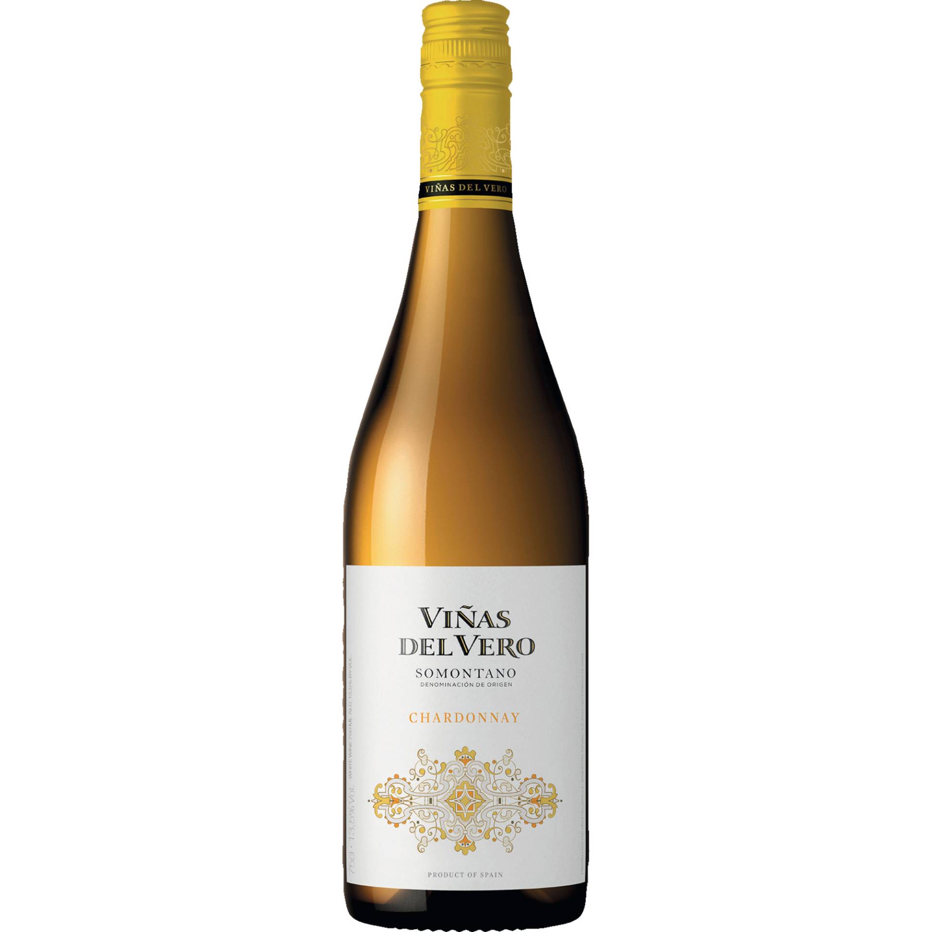 Viñas del Vero Chardonnay, Somontano DO, Somontano, 2023, Weißwein von Vinas del Vero,22300,Barbastro,Spanien