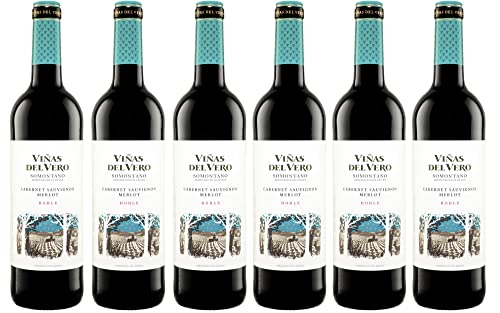 Viñas del Vero Tinto, Cabernet Sauvignon/Merlot, Somontano DO (6 x 0.75 l) von Vinas del Vero