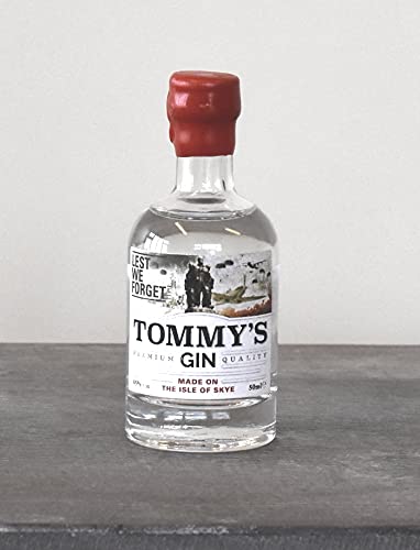 Tommy's Misty Isle Gin MINIATUR 50 ml - 45% Vol. Alc. - Süße von Mohn mit einem kleinen Hauch von Lakritz von Vincent Becker