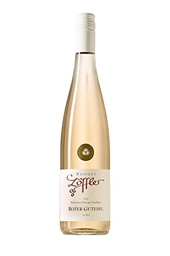 Weingut Löffler, Roter Gutedel Kabinett trocken 0,75 l - 11,5% Vol. Alc. - Frisch mit einem Hauch von Erdbeeren - ausgewogene Säure- Süssebalance - Ein besonderer Wein mit Leichtigkeit von Vincent Becker