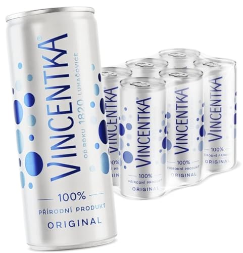 Vincentka Mineralwasser, 250 ml Dose, 6er-Pack Vincentka Mineralwasser, 250 ml Dose, 6er-Pack von Vincentka
