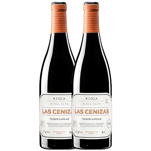 Hernáiz Las Cenizas Rioja Alterung 75 cl (Schachtel mit 2 Flaschen von 75 cl) von Viñedos Hermanos Hernáiz