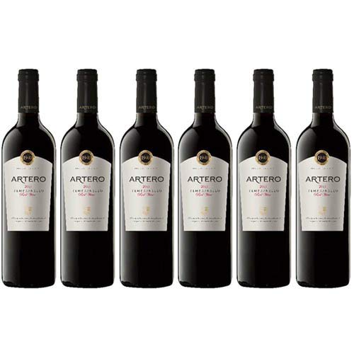 6x Bodegas Muñoz 'Artero Joven Tempranillo' Rotwein Trocken, 750 ml 6x Bodegas Muñoz 'Artero Joven Tempranillo' Rotwein Trocken, 750 ml von Viñedos y Bodegas Muñoz