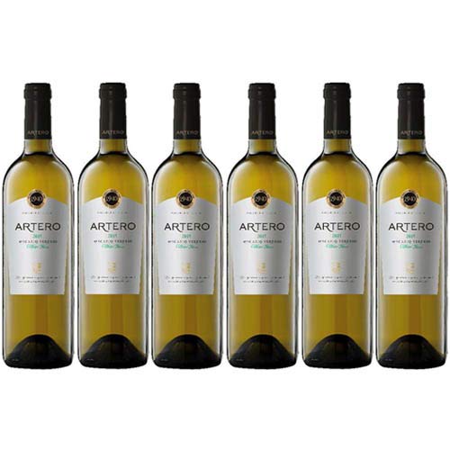 6x Bodegas Muñoz 'Artero Weiss' Weißwein Trocken, 750 ml von Viñedos y Bodegas Muñoz