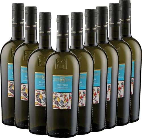 Passerina Terre di Chieti - Tenuta Ulisse Weißwein 9 x 0,75l VINELLO - 9 x Weinpaket inkl. kostenlosem VINELLO.weinausgießer von Vinello